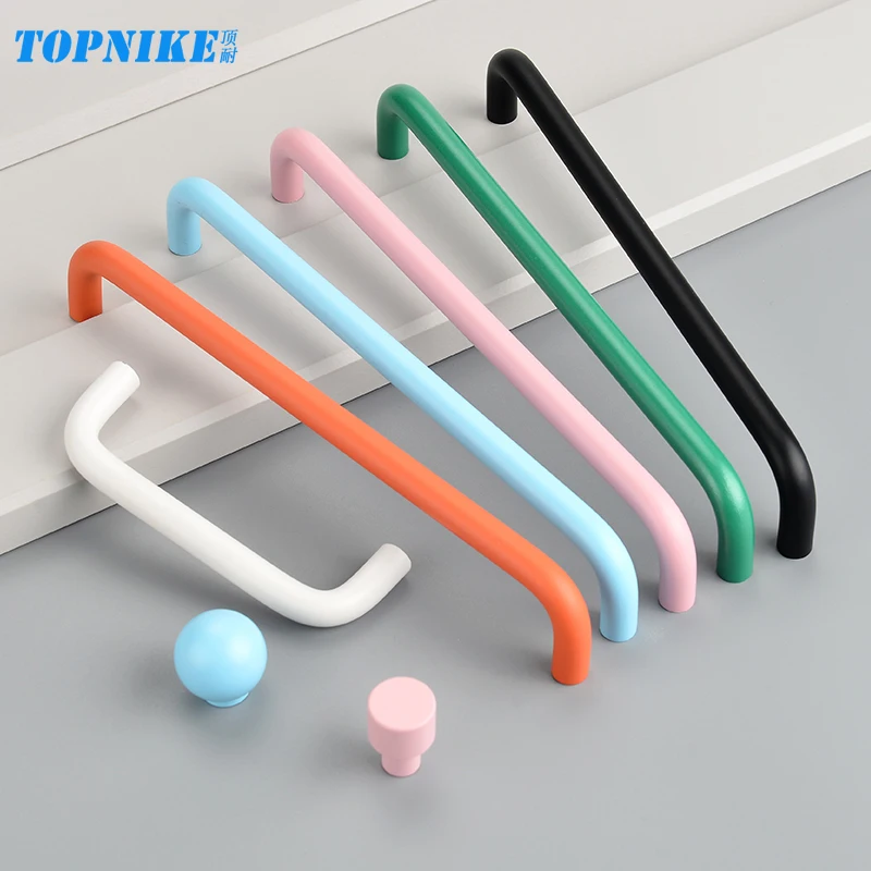 Kitchen Cabinet Handles for Children's Drawers Wardrobe Door Knobs furniture handles,kitchen door handles