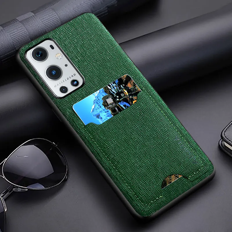 Luxury PU Leather Case with Card Slot and Bag Holder
