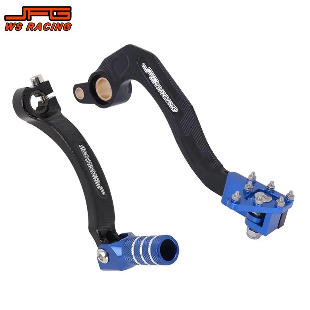 Motorcycle CNC Lever Gear Shift Shifter Foot Brake Pedals For Yamaha TT250R 1993-2001 2002 2003 2004 TTR250 1999-2004 2005 2006