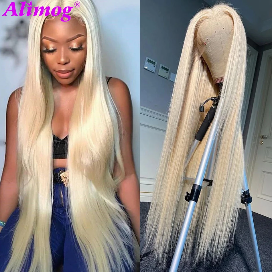 

Парик из 613 человеческих волос со светлыми волосами, 28/30 дюймов, 13x4