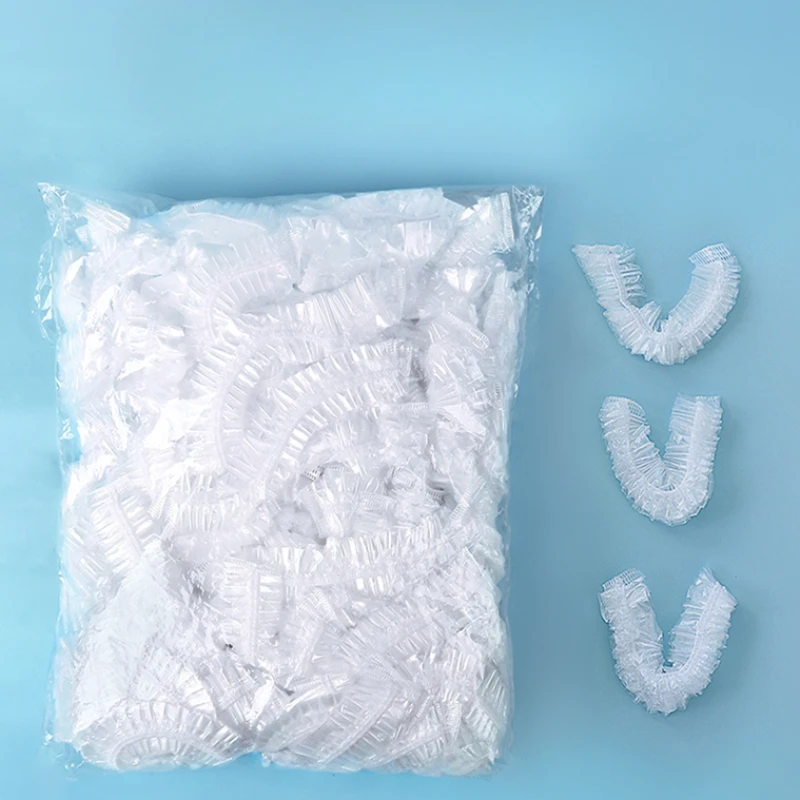 

Одноразовая шапочка для купания, домашняя водонепроницаемая шапочка для купания, кухонная шапочка для защиты от масляного дыма, утолщение, увеличение окрашивания волос, головной убор