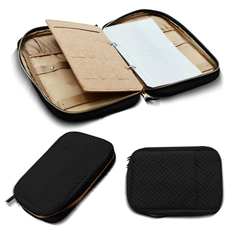Zalaxt Jewelry Storage Bag Portable Jewelry Storage Bag Earrings Rings Bracelets Women Carry Small