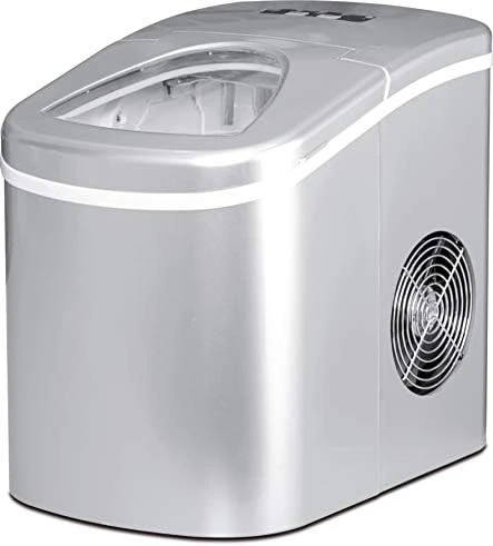 

26 Lbs Portable Compact Icemaker, Ice Making Machine, Black
