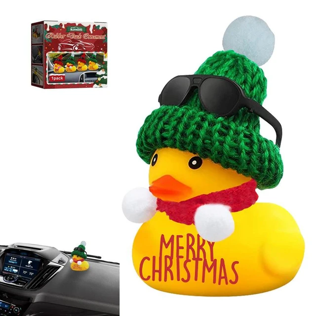 Mini Yellow Car Duck Rubber for Car Accessories Dashboard Toy Small Duck Car  Decoration Interior Cute Ornaments - AliExpress