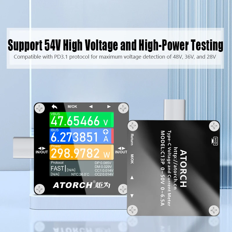 C13P    ׽, USB   跮, CŸ PD3.0 ޴  , Ȯ  , 48V