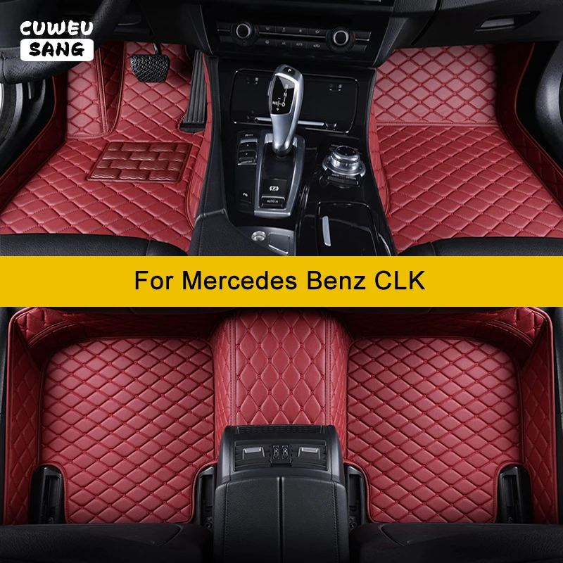 CUWEUSANGCustomCarFloorMatsForMercedesBenzCLKC209Auto