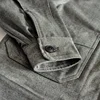 SauceZhan 1940 Safari Style Jacket Short Work Jacket VINTAGE 100% Cotton Men Jacket Solid  Mens Jackets Chamarras Para Hombre 4