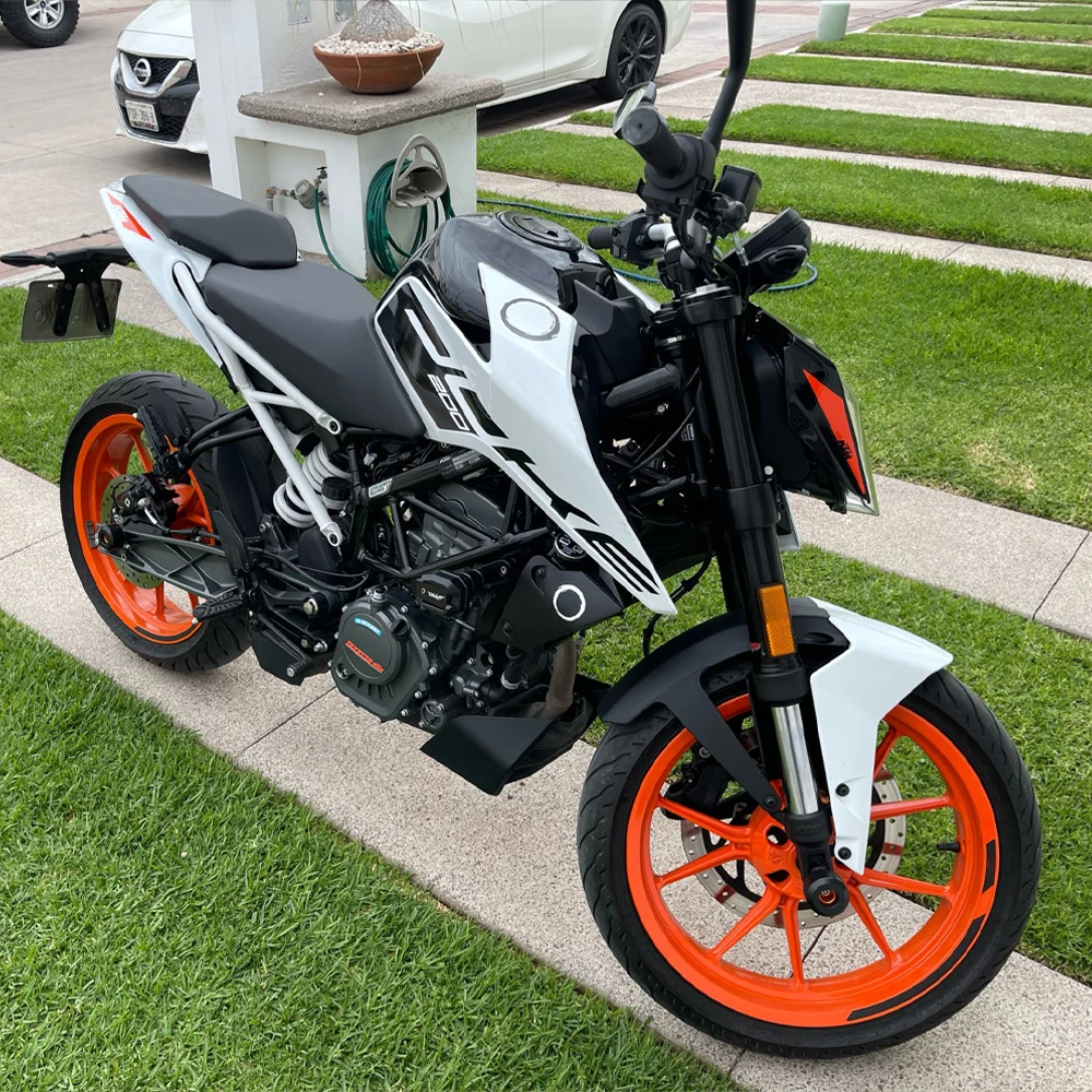 Curseur de cadre de moto, 1 paire de curseurs de cadre d'échappement de  moto de 10 mm, protection anti-chute(Orange)