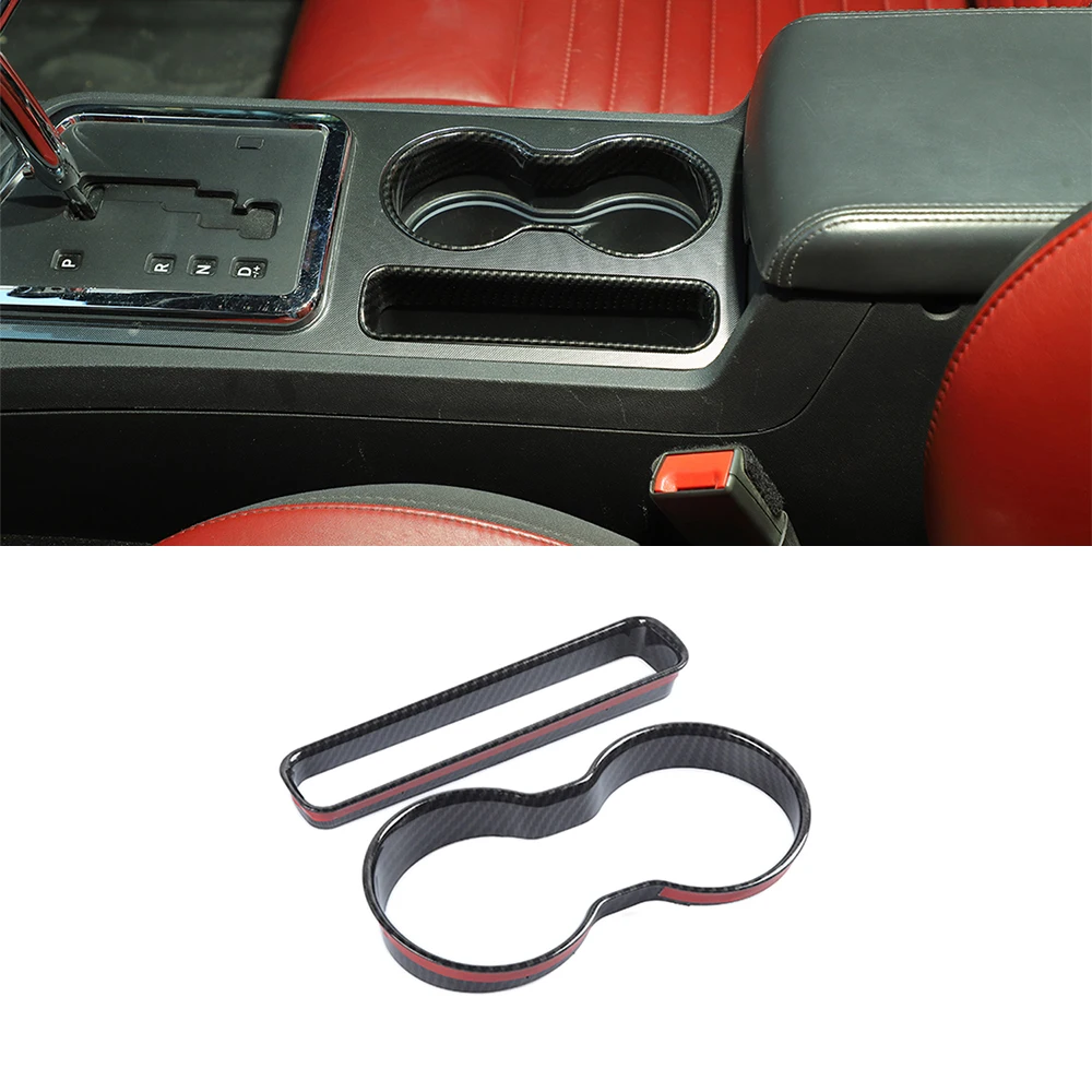 

Держатель коробки передач для стакана, декоративная рамка, наклейки для крышки Dodge Challenger 2009 2010 2011 2012 2013 2014, аксессуары для интерьера