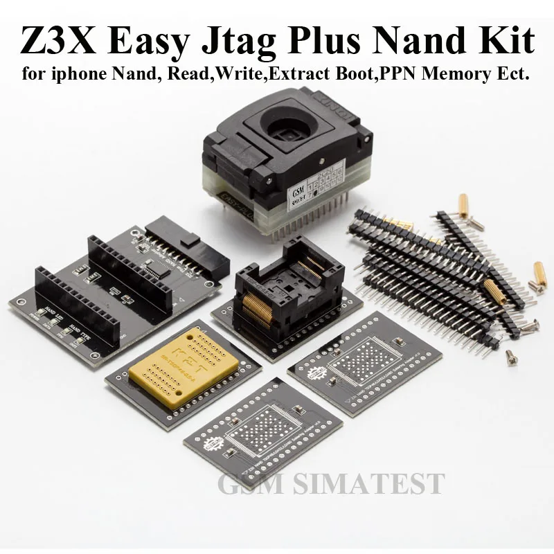기존 새 버전 Z3X Easy Jtag Plus Box eMMC 소켓 NAND 소켓 UFS BGA 254 소켓 어댑터