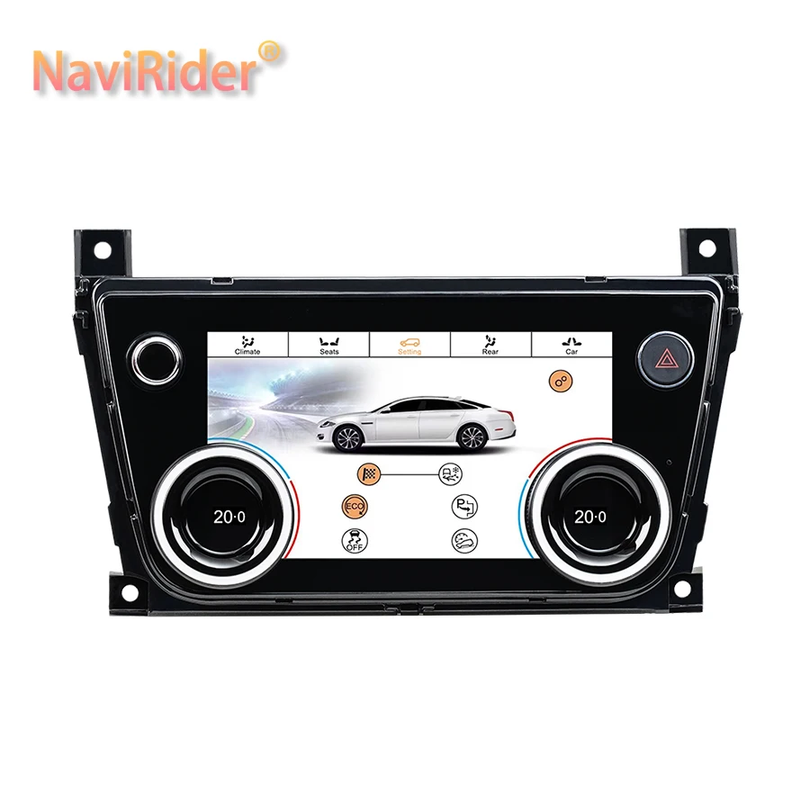 

7" Climate Control LCD Screen For Jaguar 2010-2019 XJL/XJR Panel Easy Installation Touch+physical Control