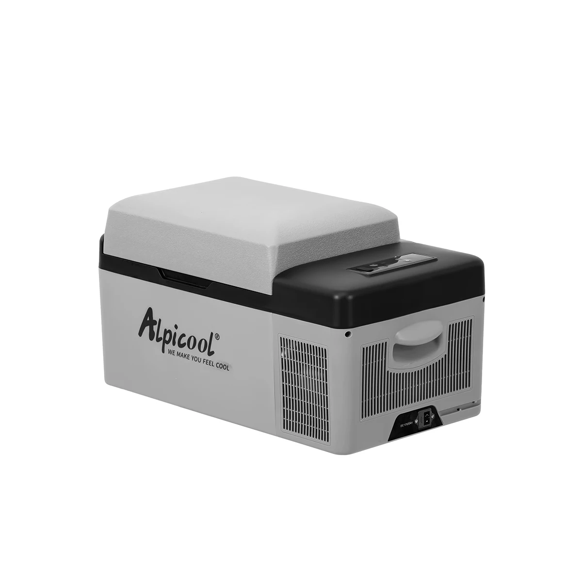 Alpicool 20L Mini Cooler Fridge 12/24V Compact Lightweight Compressor Electric Car Fridge Portable Refrigerator for Car