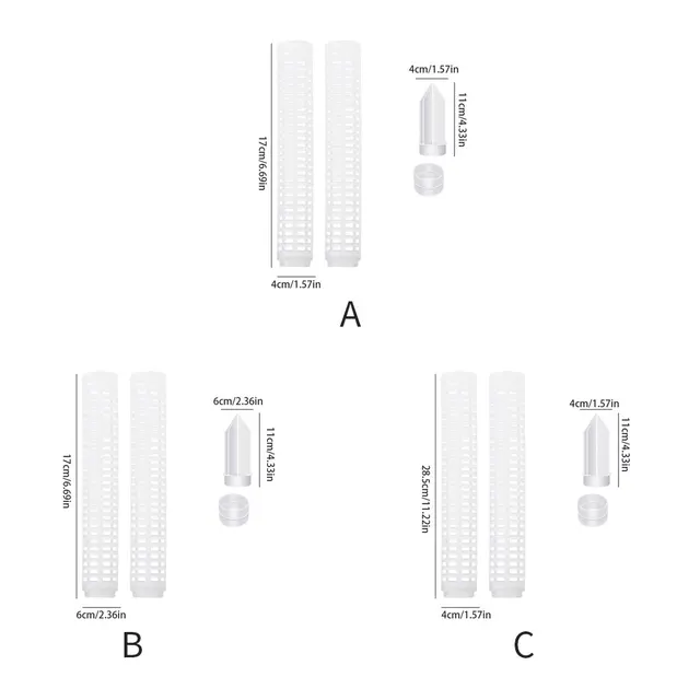 Csomag 2 Hegymászó Növény Pólusra Rakható Függőleges Üreges Tartó Talaj Tüskés Csatlakozó Kikötő Kertész - Image 3