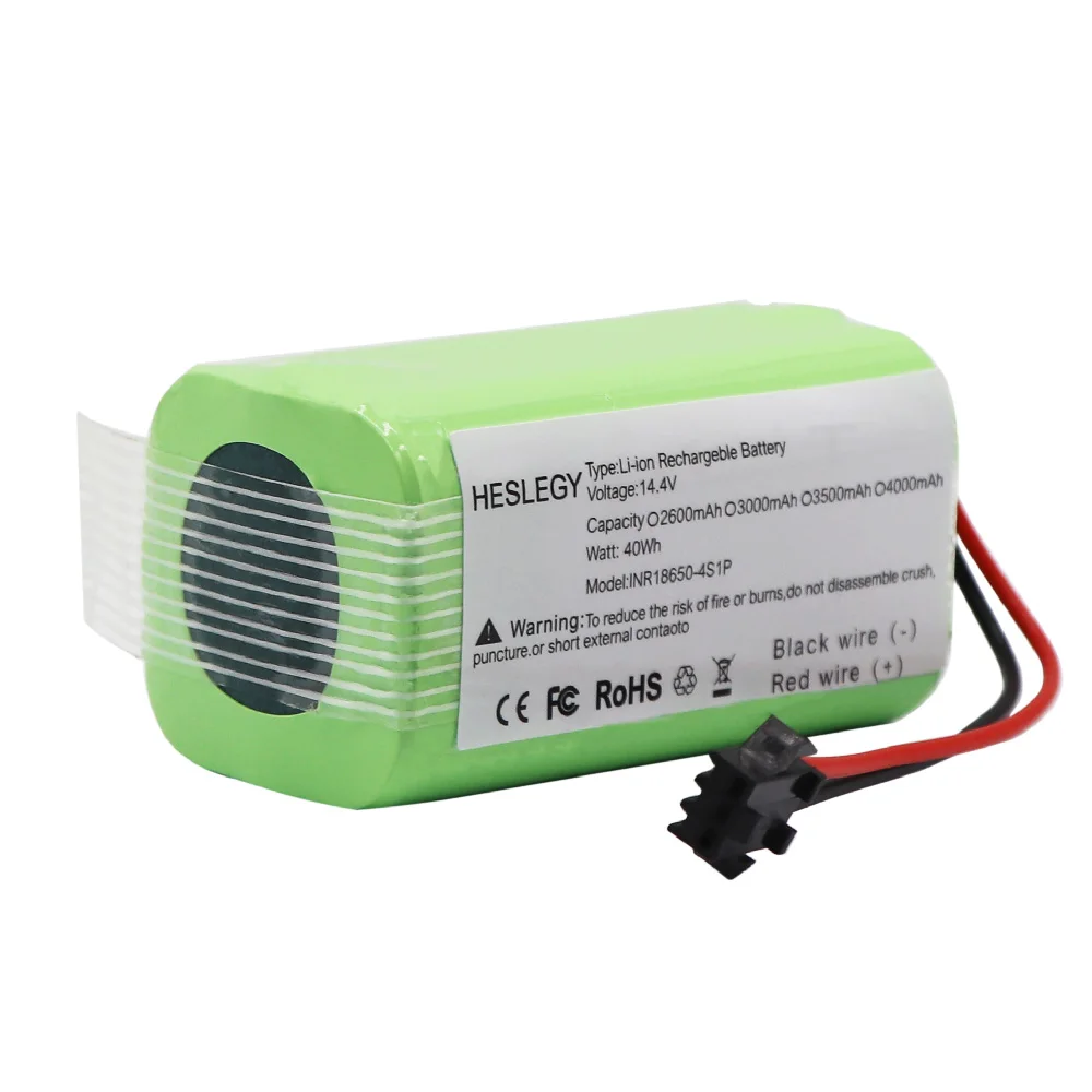 14.4V 2600mAh Li-ion Battery for Conga Excellence 950 990 1090