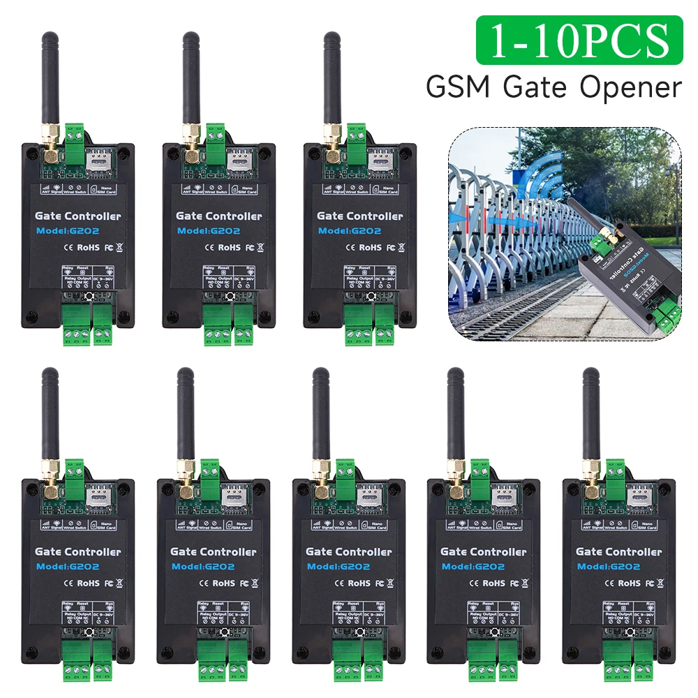 ANGGREK GSM Poort Afstandsbediening GSM Poortopener GSM Deuropener met