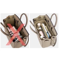 Hot Popular Women's Makeup Organizer Felt Cloth Insert Bag Multi-functional Travel Cosmetic Bag Fit Birkin25 30 35 Liner Bag 6