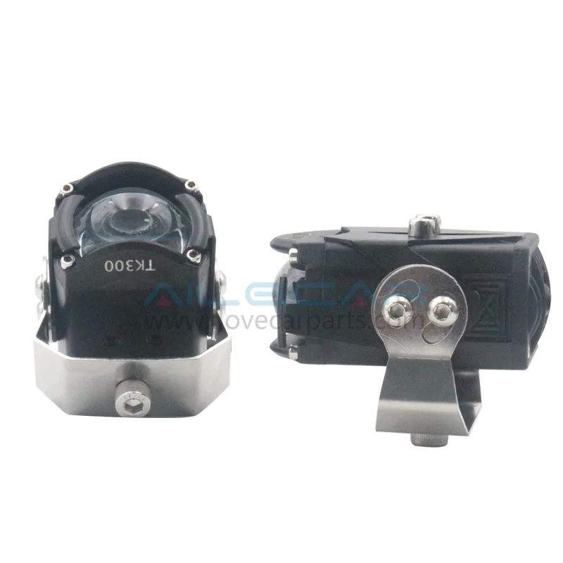 

12V 24V 60W Super Mini LED Motorcycle Headlight TK300 Waterproof Motorbike Light Led SpotLight White + Amber Light