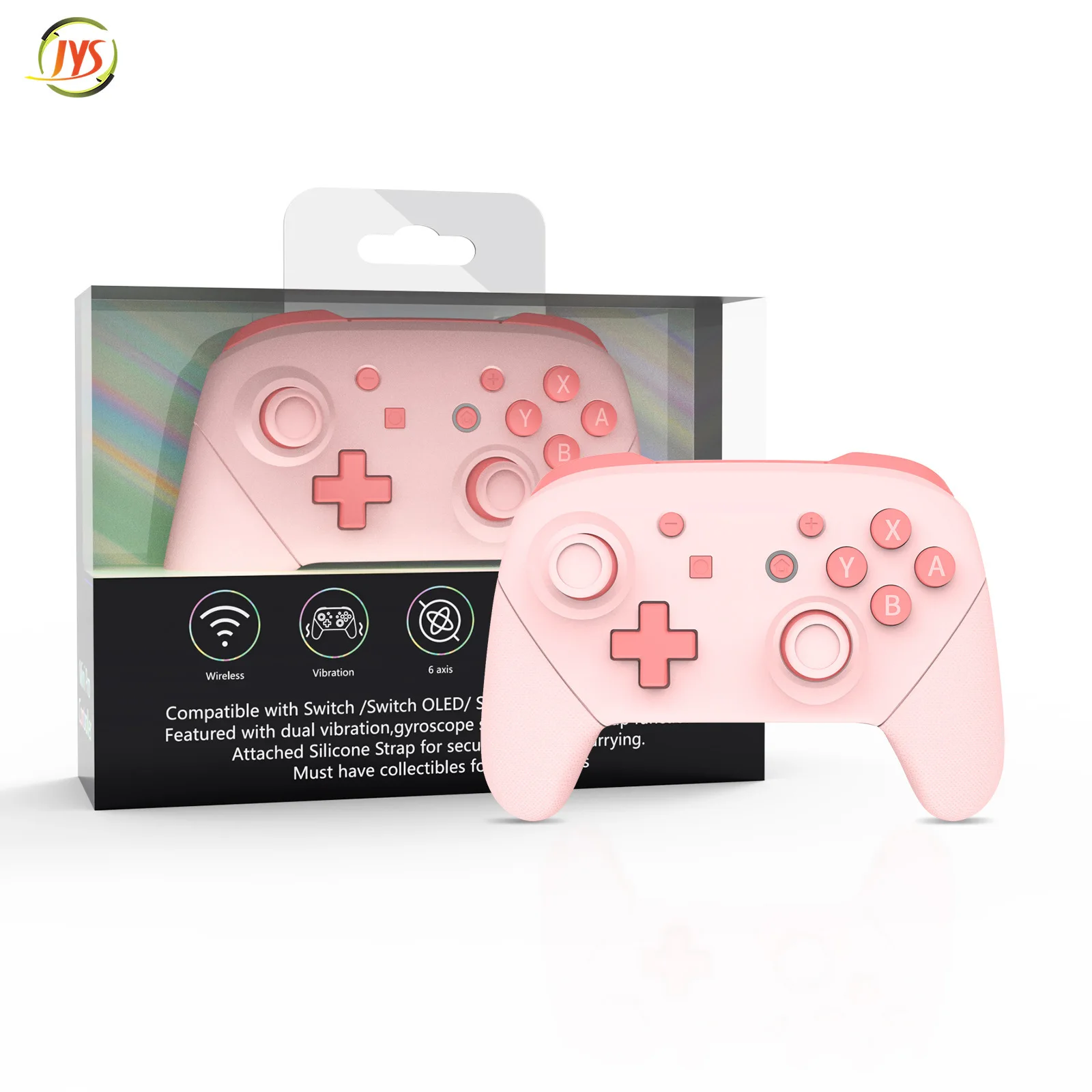 

Беспроводной мини-контроллер для Nintendo Switch Turbo джойстик Bluetooth для геймпад для переключателя/Switch Lite/ Switch OLED/ Steam Deck