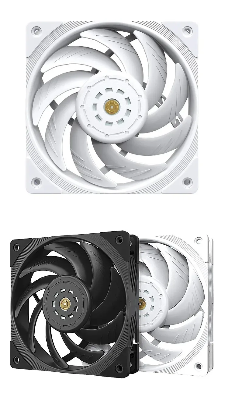 T30 Computer Case Fan 12CM 4PIN PWM CPU Cooler Fan PC Case Silent Fan 120mm