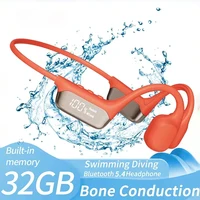 Xiaomi Mijia Bone Conduction Earphones IPX8 Waterproof Headset for Swimming Bluetooth 5.4 Wireless Sport Headphones MP3 32G RAM 2