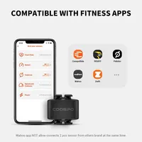 COOSPO BK9 Bike Speed/Cadence Sensor Bluetooth5.0 ANT Bicycle Tracking IP67 for Rouvy/Zwift/Peloton/Wahoo/GPS Bike Computer 2