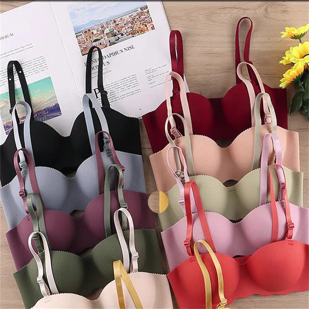 

Women's Underwear Sexy Lingerie Push Up Bras Seamless Bra Girls Bra Wireless Bralette Female Clothes Intimates Fashion Top