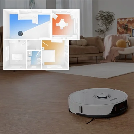 Roborock S8,Aspirateur Robot Blanc PreciSense® LiDAR Navigation Brosse DuoRoller Cartographie 3D Puissance 6000pa Système VibraRise®(Mise à Niveau Du S7)- S8 20 1