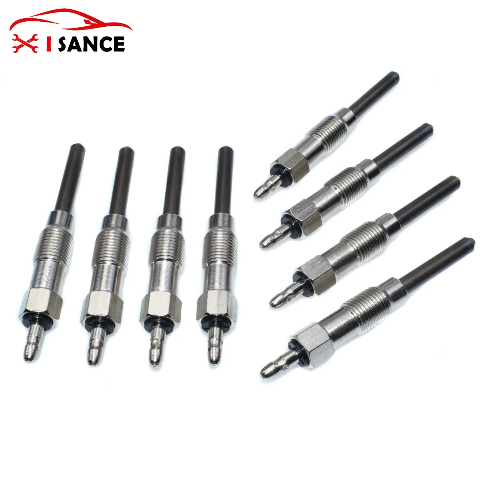 8pcs Dual Coil Glow Plugs For Hummer Humvee Hmmwv 6.2l / 6.5l Diesel