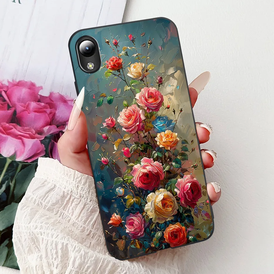 Stylish Painted Soft Silicone Phone Case Cover