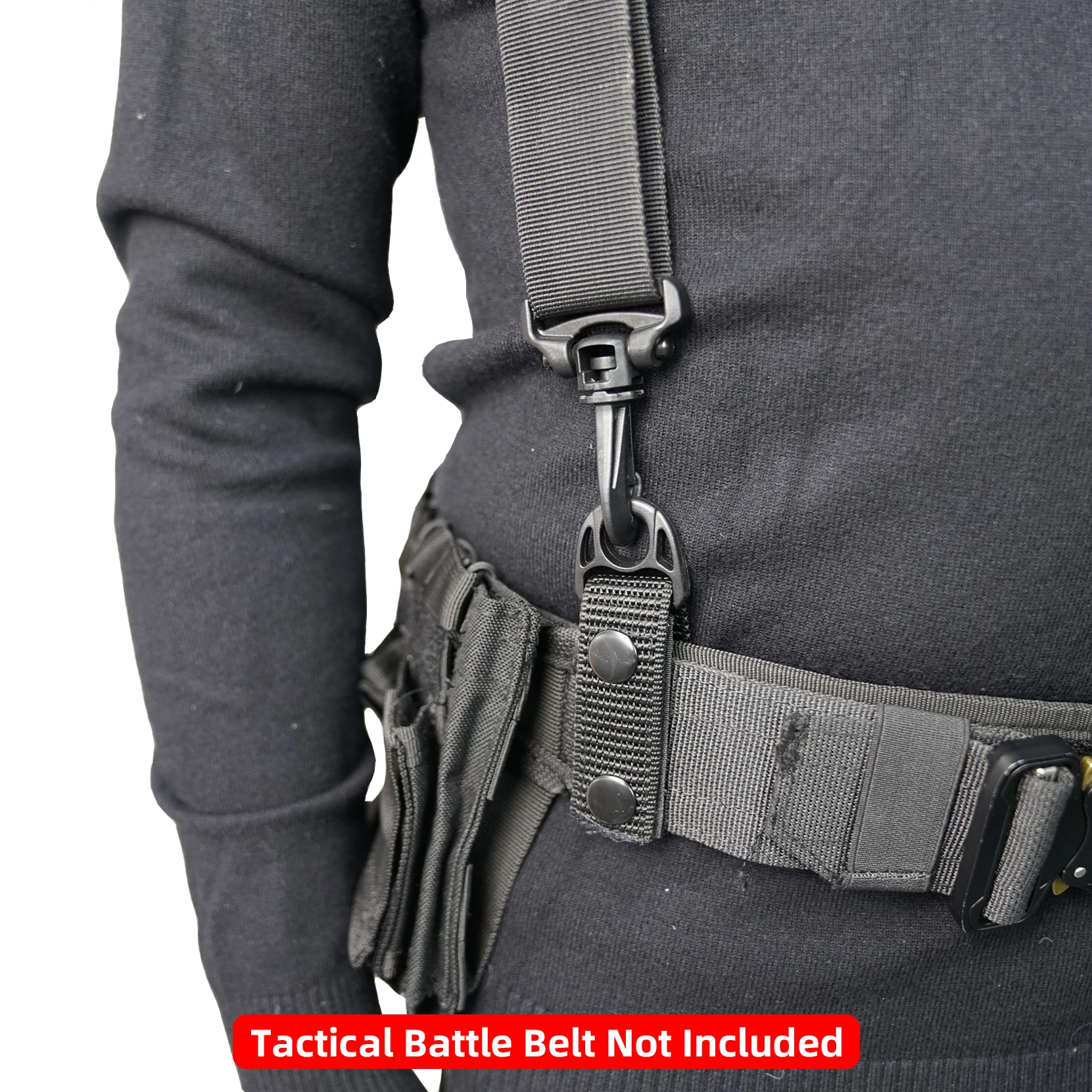 Tanio Szelki taktyczne MeloTough, szelki policyjne do pasa roboczego z