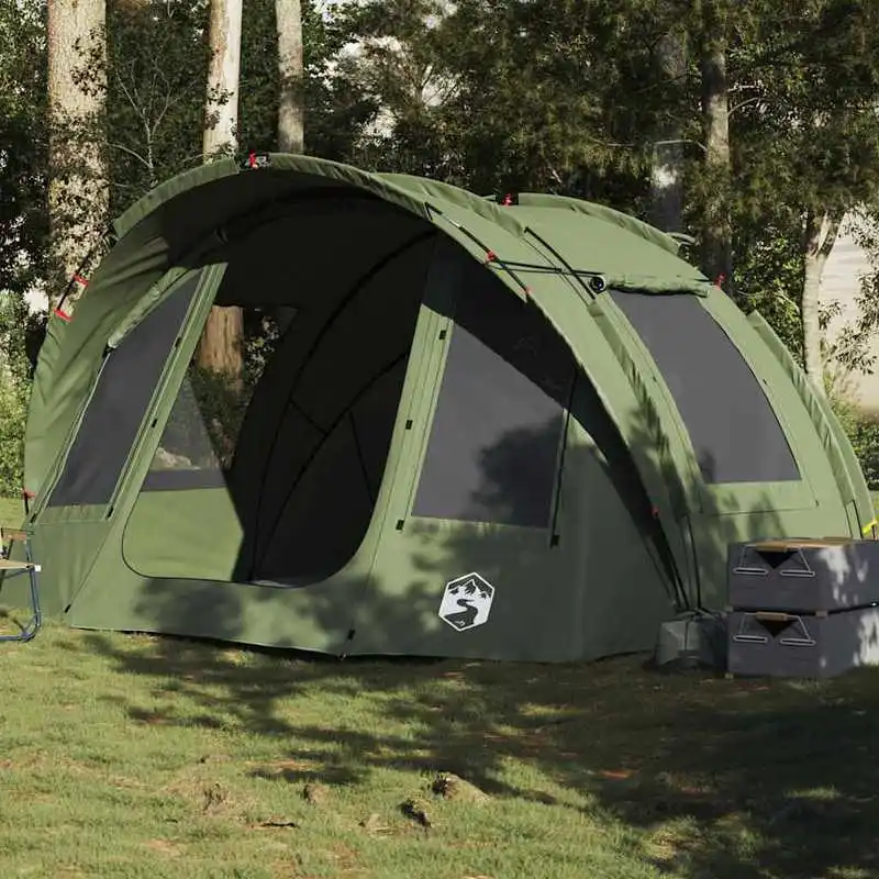 2-Person Green Fishing Tent + Quick Setup, Durable & Easy to Clean – france / Vert