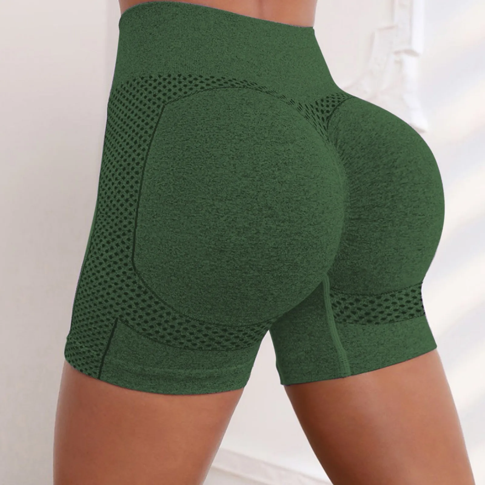 

Sexy Booty Shorts Women Push Up High Waist Workout Yoga Shorts Seamless Summer Running Gym Shorts Breathable Quick-dry Shorts