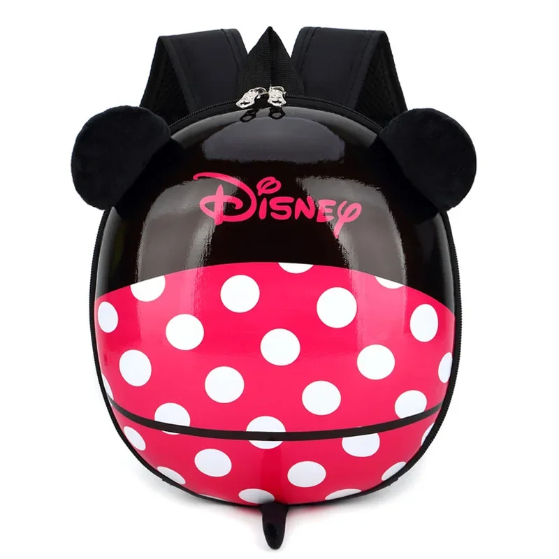 

Disney Mickey Minnie 2024 Zippered Children's Schoolbag Kindergarten Cute Cartoon Backpack Lightweight Weight Reduction Holiday