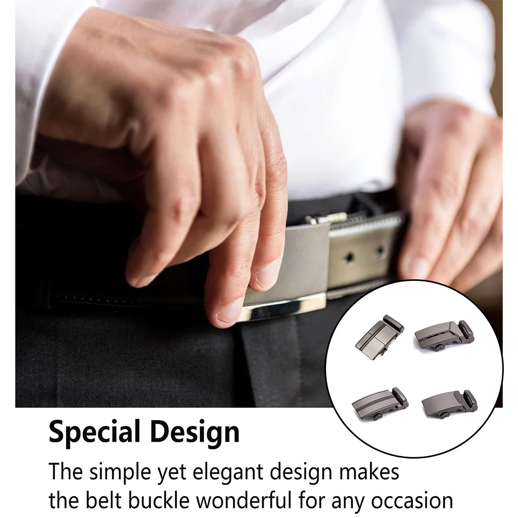 남성용 슬라이딩 버클, 패션 벨트 헤드, 자동 버클 액세서리