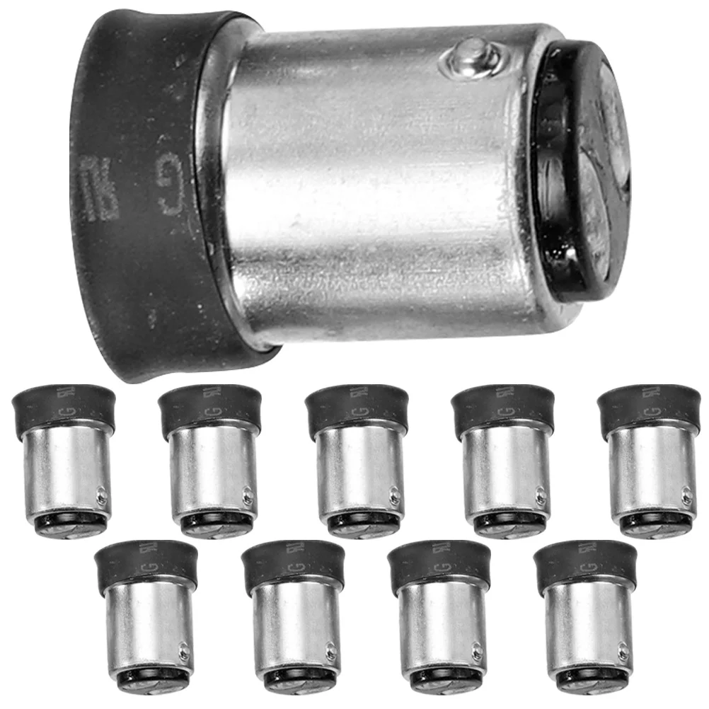 

10 Pcs Conversion Lamp Holder Converter for Lights Bulb B15 to E14 Screw Socket