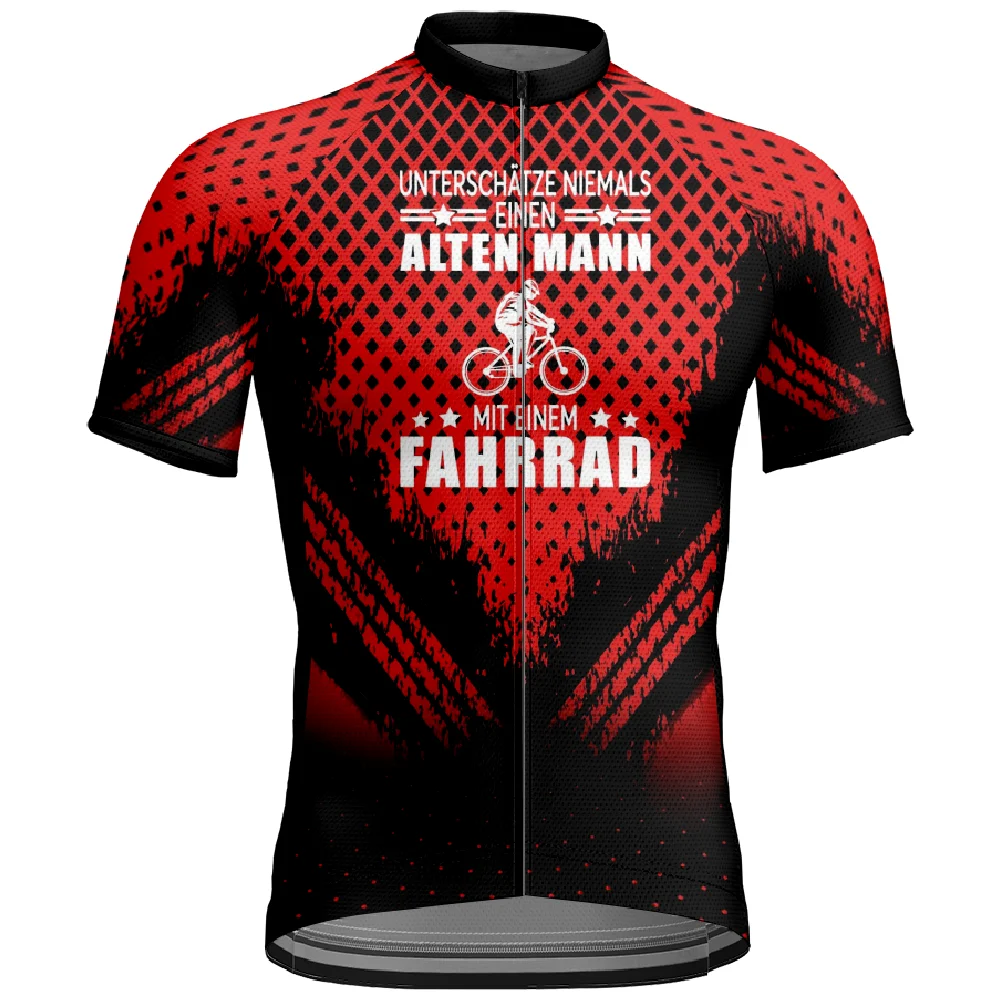 

2023 Summer Cycling Sweatshirt Men's Short Sleeve Shirt Jersey Men's Dry Breathable Cycling Clothing Bicycle