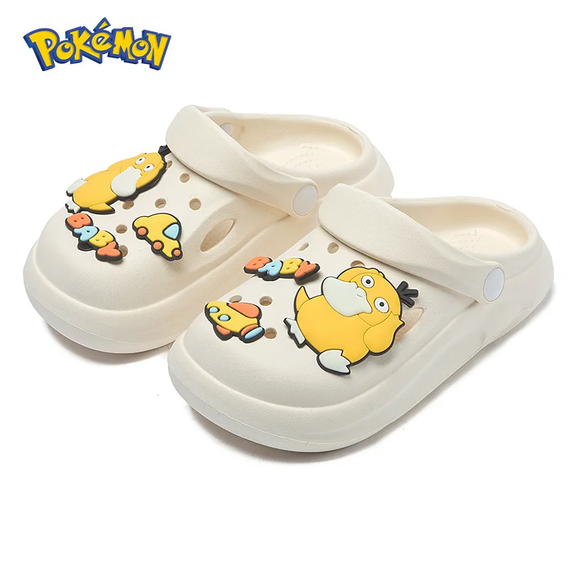 3style Anime Pokemon Childrens Slippers Pikachu Squirtle Psyduck
