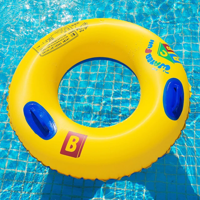 2022 Summer Adult Kids Letters Inflatable Swimming Ring Thickened Pool Sea Float Circle Keep Safe Learn To Swim Outdoor Sports 1