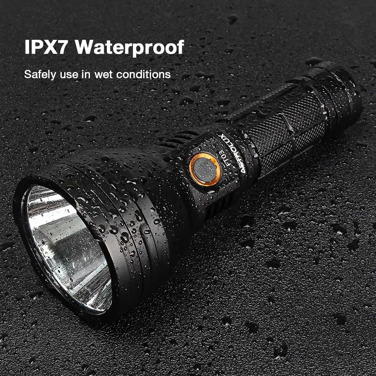 Astrolux FT03 SST40-W 8 modes 875m 2400lm NarsilM V1.3 USB-C Rechargeable 2A 26650 21700 18650 Portable Outdoor LED Flashlight