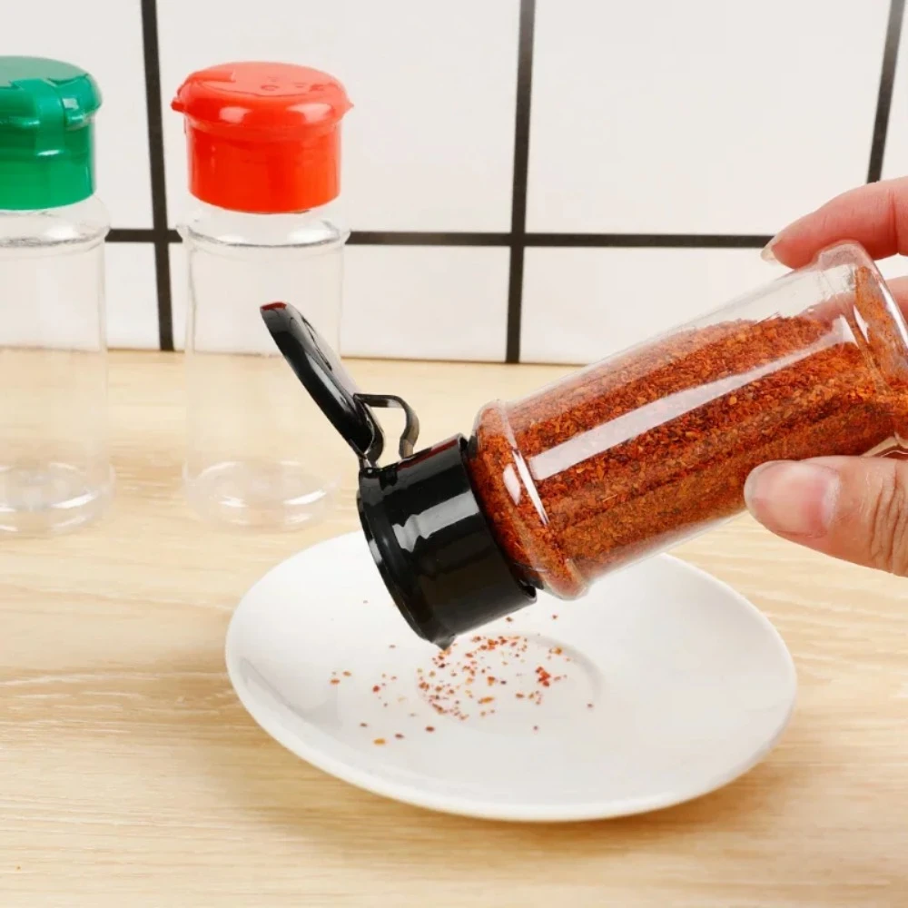1/10/20pcs Spice Bottle Pepper Black Seasoning Jar Pepper 100ml Bottle Barbecue Condiment Kitchen Gadgets Ingredients Bottling