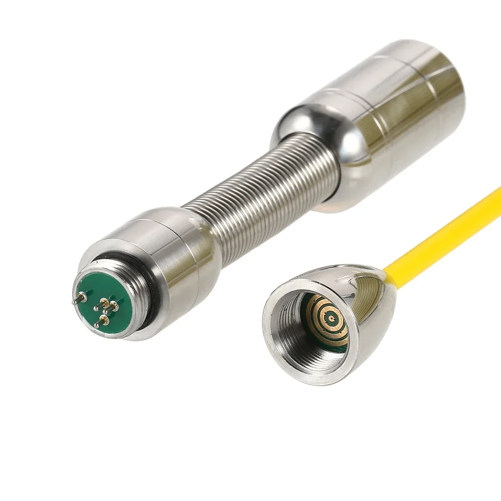 하수관 검사 카메라 헤드, SYANSPAN 23mm/17mm 배수 하수관 산업용 내시경 카메라 부품 교체 미끄럼 방지