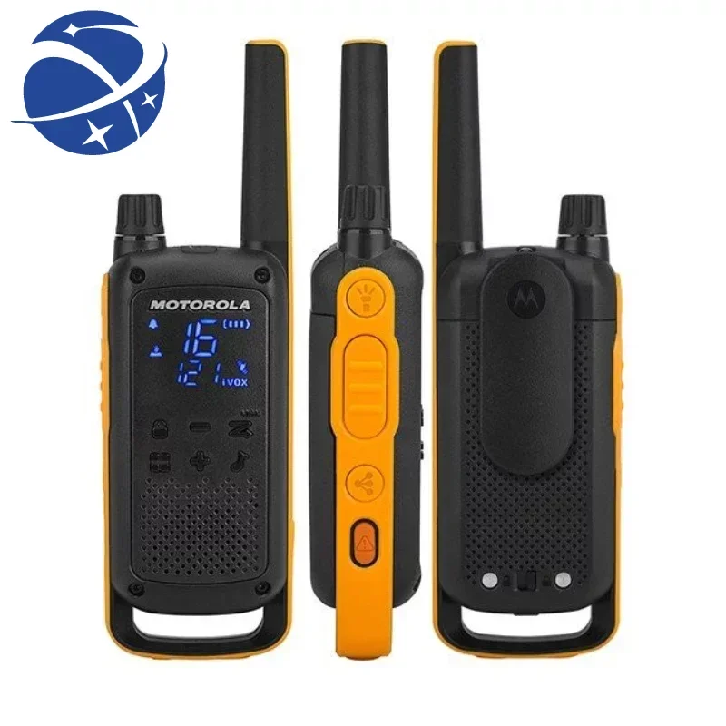 talkie-walkie motorola talkabout t82 Extreme quad 20km pmr battery earpiece  Twin Pack cost-effective Two-Way Radio Walkie Talkie