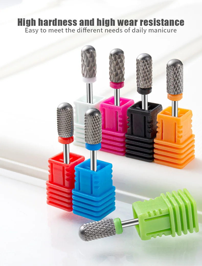 Description Picture 3 of itemManicure Tungsten Steel Nail Drill Bits Milling Cutters For Manicure Nail Accessories And Tools F/M/C/XC/2XC/3XC/4XC Tooth