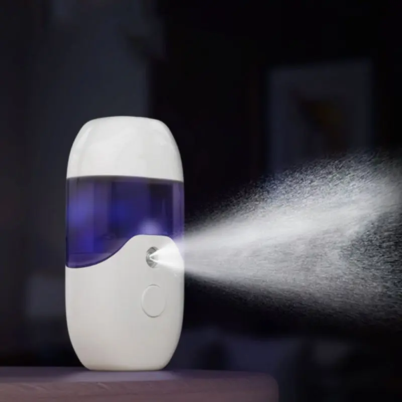 Lovely Portable Mini Humidifier 50ml Small Cool for Facial for Mister for Business Travel Super Quiet for Home Offi 4