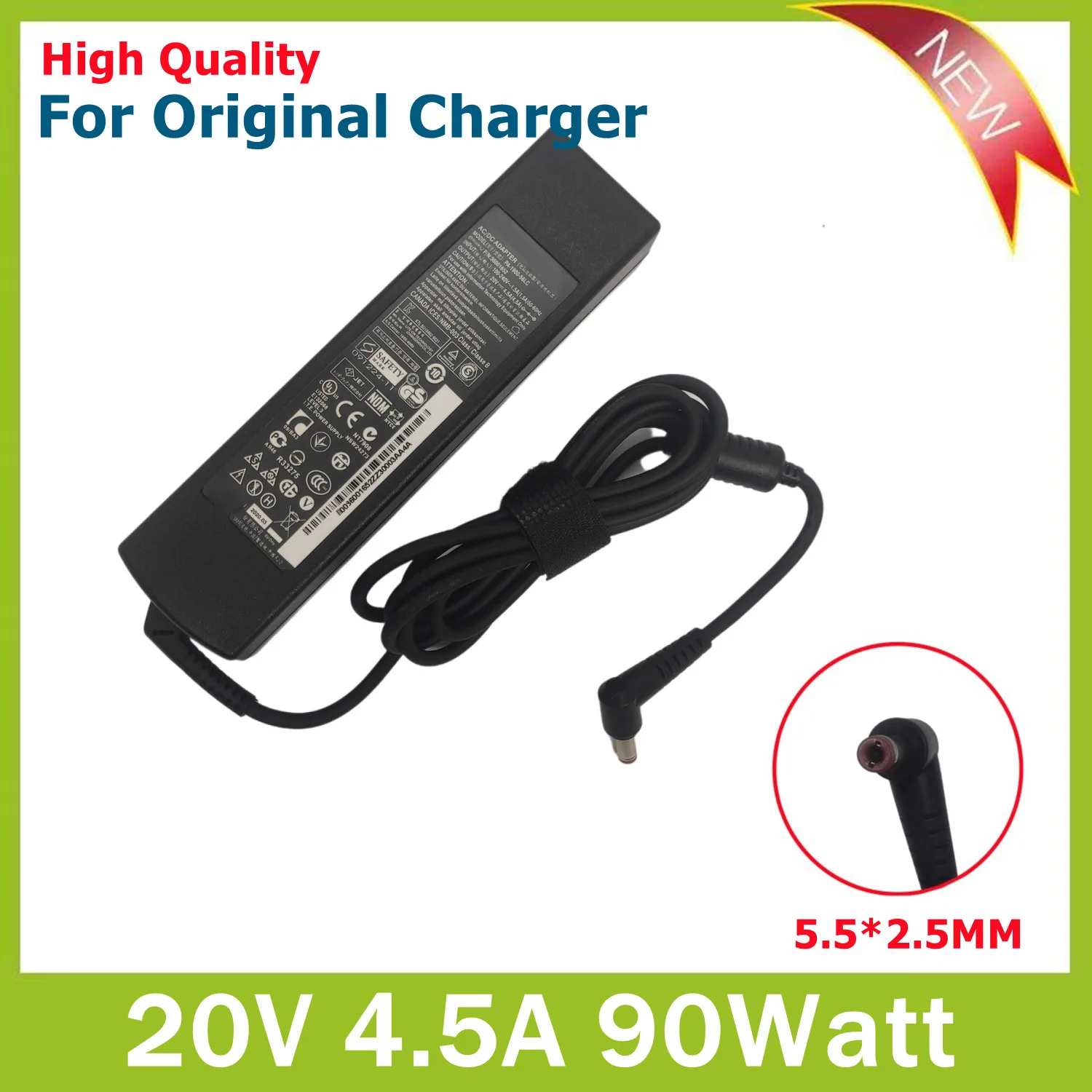 

Original AC Adapter 20V 4.5A 90W ADP-90DD B PA-1900-56LC for Lenovo IdeaPad Y485 V580 Z570 Z585 B480 B485 N581 N585 N586 Y460