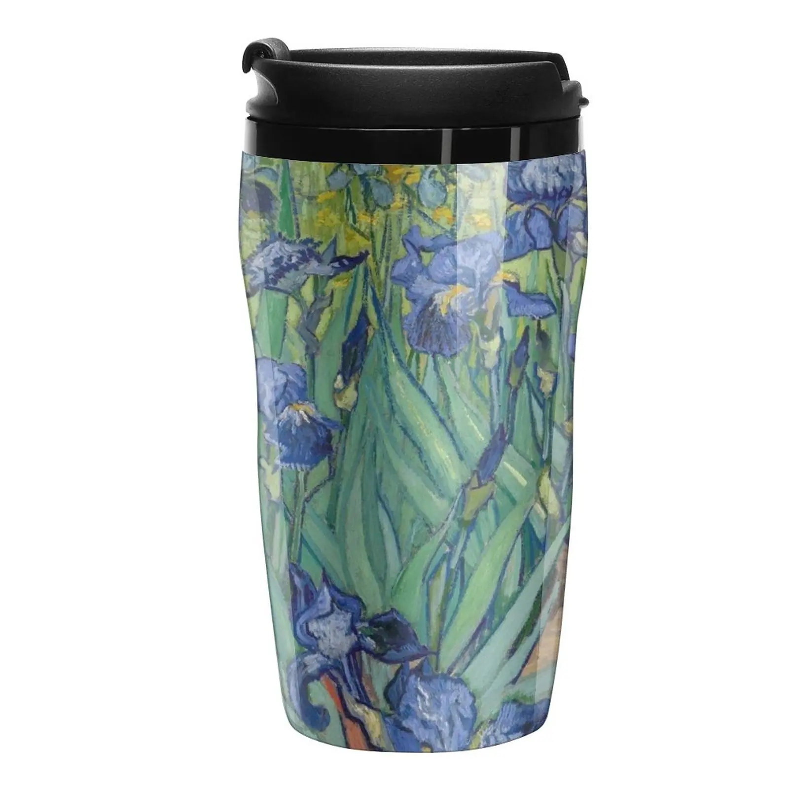

New Irises by Vincent van Gogh Travel Coffee Mug Coffee To Go Coffee Travel Mug Coffe Cups Thermo Coffee Mug