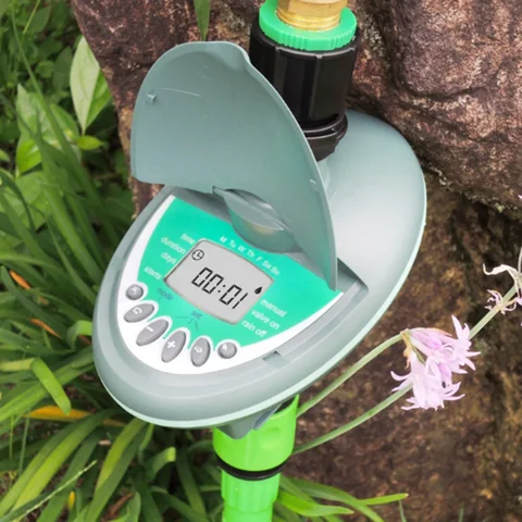 Garden Water Timer Waterproof Outdoor Sprinkler Timer Garden Irrigation Controller Yard Lawn Programmer Watering Timer