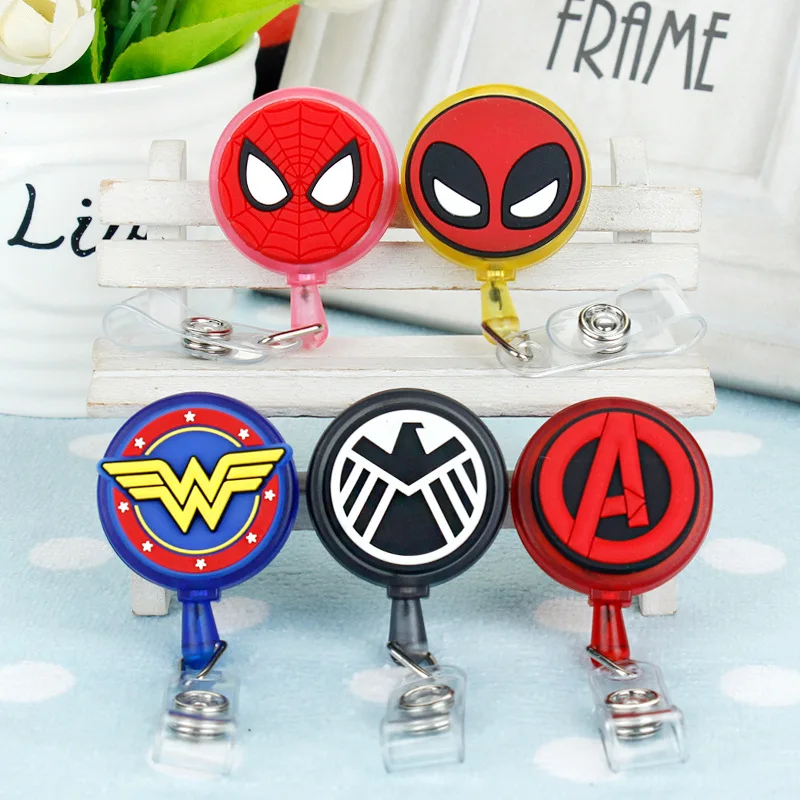 Силиконовый значок мстители из мультфильма Marvel | Багаж и сумки