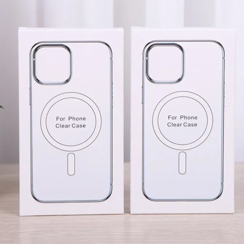 Enhanced Magnetic Wireless Charging Transparent Case