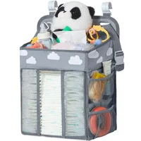 Baby Crib Hanging Storage Bag Diaper Nappy Organizer for Newborn Cot Bed Organizer Kids Infant Bedding Nursing Bags 1